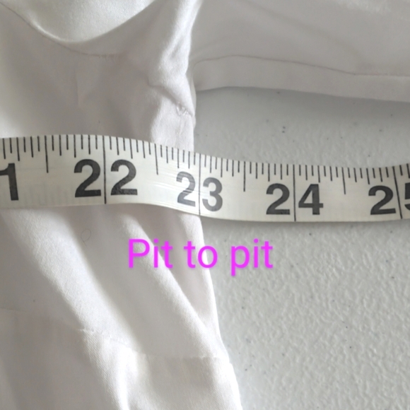 Talbots White Tunic with Colorful Trim - Picture 6 of 9